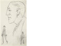 L S Lowry Head Of A Man 12 A4 Art Photo Print 1