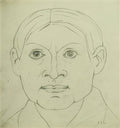L S Lowry Head Of A Man 9 A4 Art Photo Print 1