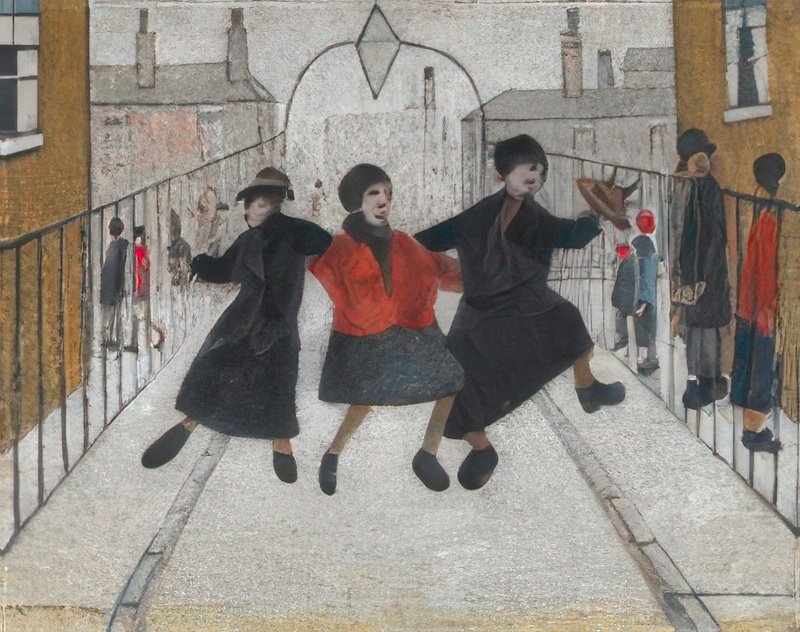 L S Lowry Home From The Pub(1) A4 Photo Print 1