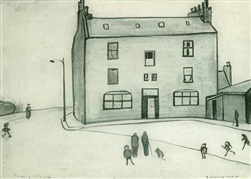 L S Lowry House In South Shields(1) A4 Photo Print 1