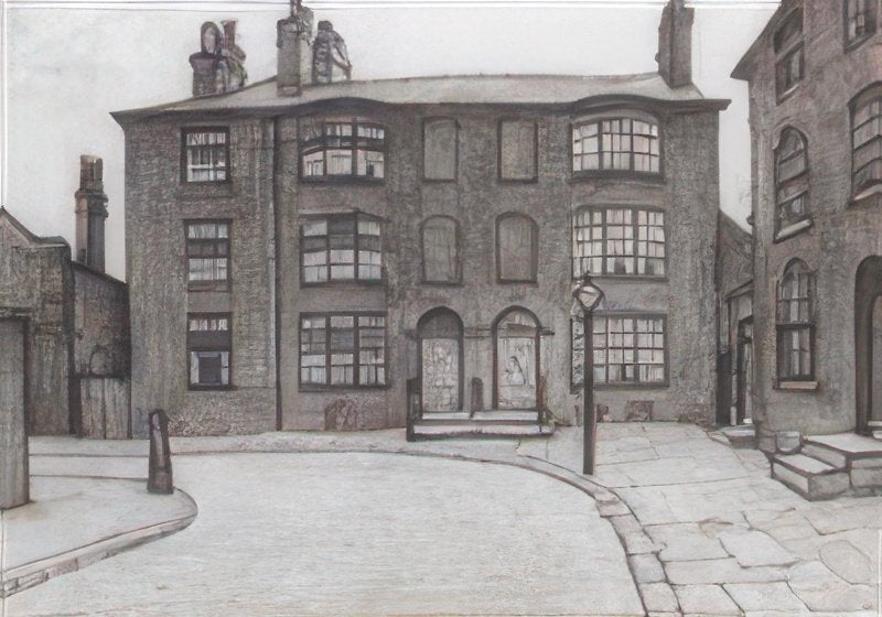 L S Lowry Hulme Place, Salford A4 Photo Print 1