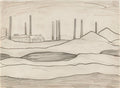 L S Lowry Industrial Landscape 2 A4 Art Photo Print 1