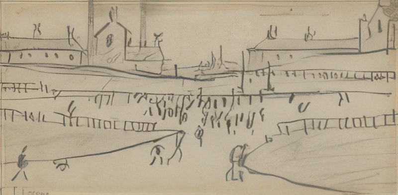 L S Lowry Industrial Landscape(13) A4 Photo Print 1