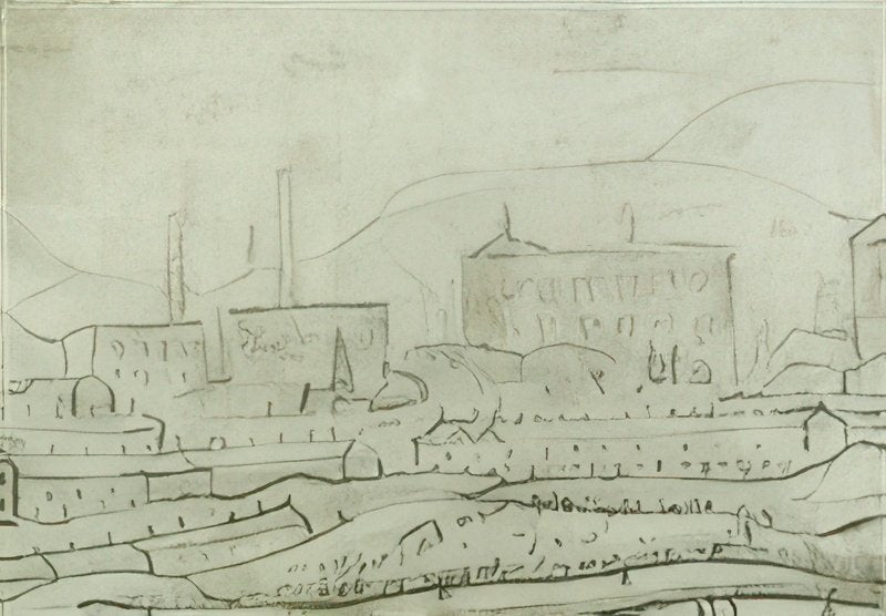 L S Lowry Industrial Landscape(17) A4 Photo Print 1