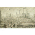 L S Lowry Industrial Landscape 3 A4 Art Photo Print 1