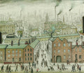 L S Lowry Industrial Landscape 5 A4 Art Photo Print 1