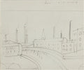 L S Lowry Industrial Scene 6 A4 Art Photo Print 1