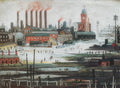 L S Lowry Iron Works(1) A4 Photo Print 1