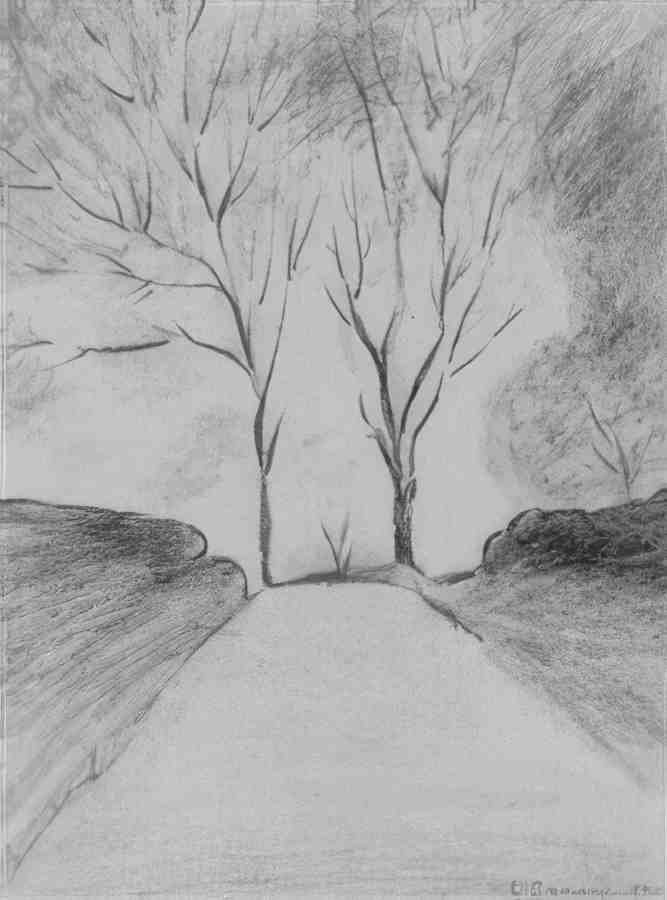 L S Lowry Judy Lane 1 A4 Art Photo Print