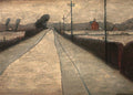 L S Lowry Lancashire Lane 1 A4 Art Photo Print 1