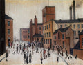 L S Lowry Lancashire Street(1) A4 Photo Print 1