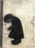 L S Lowry Man Drinking Water 1 A4 Art Photo Print