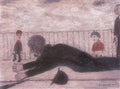L S Lowry Man Falling Over 1 A4 Art Photo Print 1