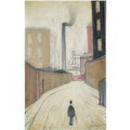 L S Lowry Man Walking 2 A4 Art Photo Print 1