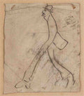 L S Lowry Man Walking 5 A4 Art Photo Print