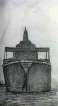 L S Lowry Marcia, Hamburg(1) A4 Photo Print