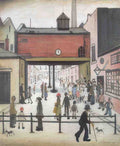 L S Lowry May Day(1) A4 Photo Print
