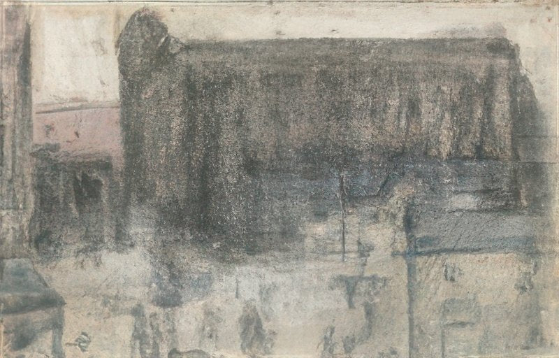 L S Lowry Mill Scene 2 A4 Art Photo Print 1