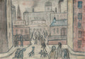 L S Lowry Mill Scene(3) A4 Photo Print 1