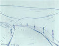 L S Lowry Mountain Road 1 A4 Art Photo Print 1