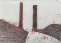L S Lowry Near Drogheda 1 A4 Art Photo Print 1