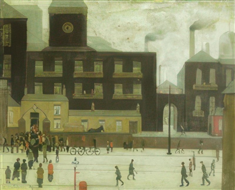L S Lowry Northern Hospital(1) A4 Photo Print 1
