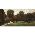 L S Lowry Old House, Worsley, Lancashire A4 Art Photo Print 1