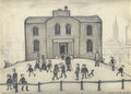 L S Lowry Old House 1 A4 Art Photo Print 1