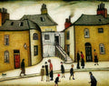 L S Lowry Old Houses, Wick A4 Photo Print 1