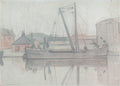 L S Lowry On The Canal, Clifton A4 Photo Print 1