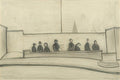 L S Lowry On The Canongate, Edinburgh 1 A4 Art Photo Print 1
