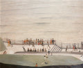 L S Lowry On The Promenade 2 A4 Art Photo Print 1