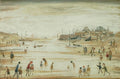 L S Lowry On The Sands 2 A4 Art Photo Print 1