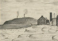 L S Lowry Parton, Cumberland A4 Art Photo Print 1