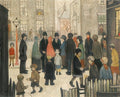 L S Lowry People Talking 1 A4 Art Photo Print 1