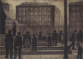 L S Lowry Piccadilly, Manchester A4 Art Photo Print 1