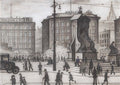 L S Lowry Piccadilly, Manchester 1 A4 Art Photo Print 1