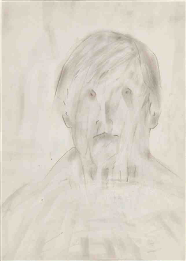 L S Lowry Portrait Of A Young Man (2) A4 Photo Print