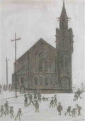 L S Lowry Pottery Buildings, Sunderland A4 Photo Print 1