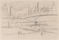 L S Lowry Punch And Judy (2) A4 Photo Print 1