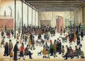 L S Lowry Punch And Judy(2) A4 Photo Print 1