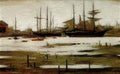 L S Lowry Rhyl Harbour(3) A4 Photo Print 1