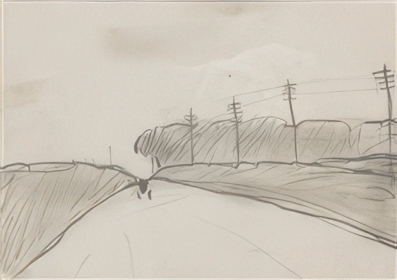 L S Lowry Road With Carriage 1 A4 Art Photo Print 1