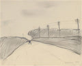 L S Lowry Road With Carriage 2 A4 Art Photo Print 1
