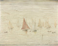 L S Lowry Sailing Boats(1) A4 Photo Print 1
