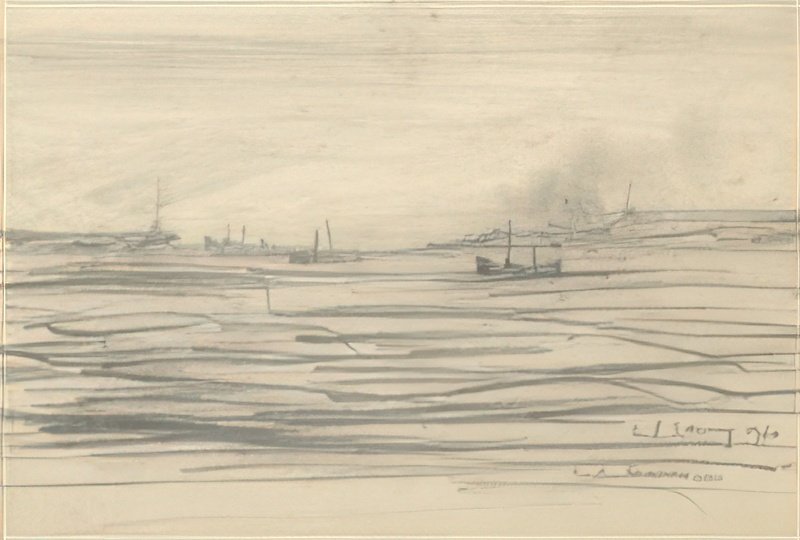 L S Lowry South Shields 2 A4 Art Photo Print 1
