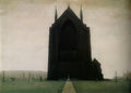 L S Lowry St Augustines Church, Pendlebury 1 A4 Art Photo Print 1