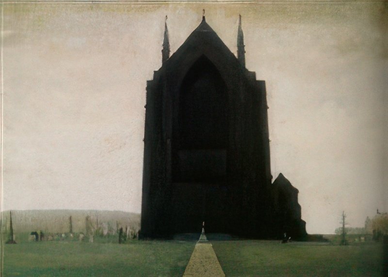 L S Lowry St Augustines Church, Pendlebury 1 A4 Art Photo Print 1
