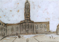 L S Lowry St Philips, Salford A4 Art Photo Print 1