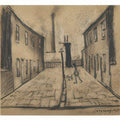 L S Lowry Street In Adelphi, Salford A4 Art Photo Print 1